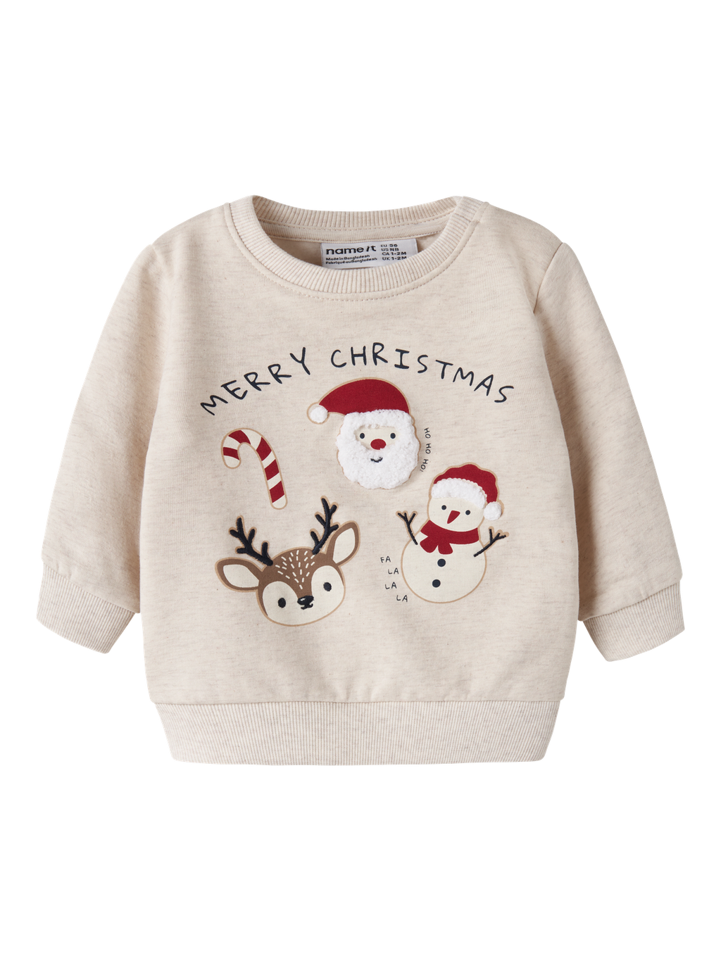 Name It - Sweatshirt - Peyote melange - Rular