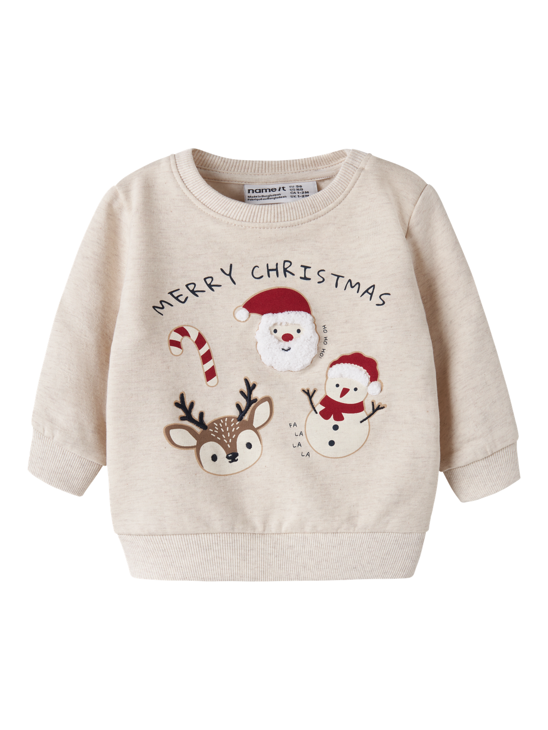 Name It - Sweatshirt - Peyote melange - Rular