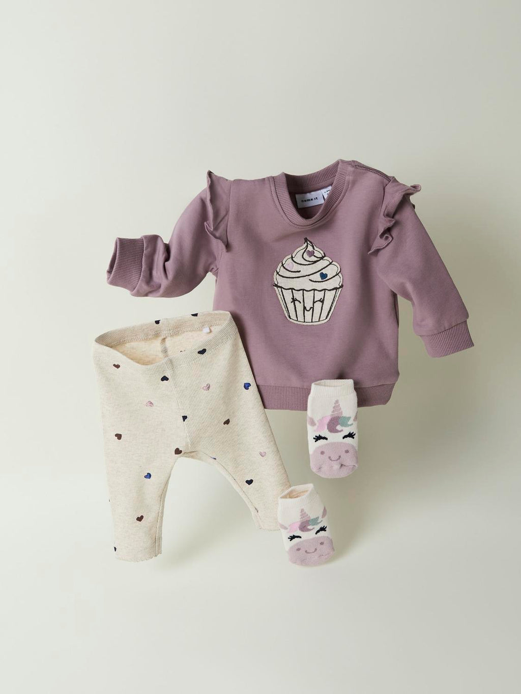Name It - Legging - Peyote Melange - Nutti