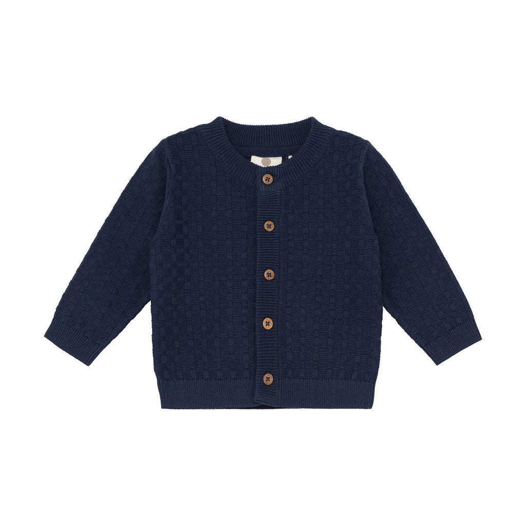 En Fant Cardigan - Medieval Blue