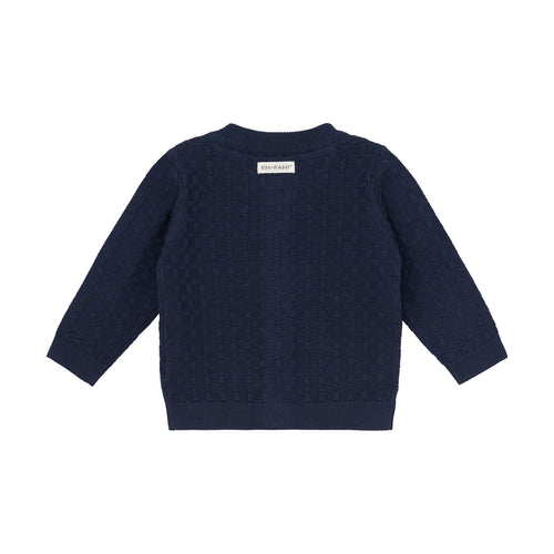 En Fant Cardigan - Medieval Blue