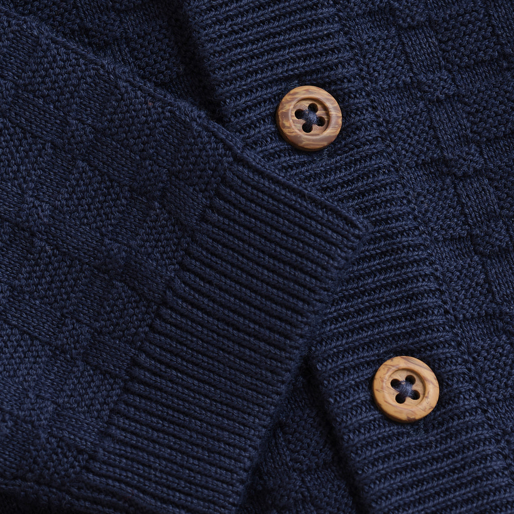 En Fant Cardigan - Medieval Blue