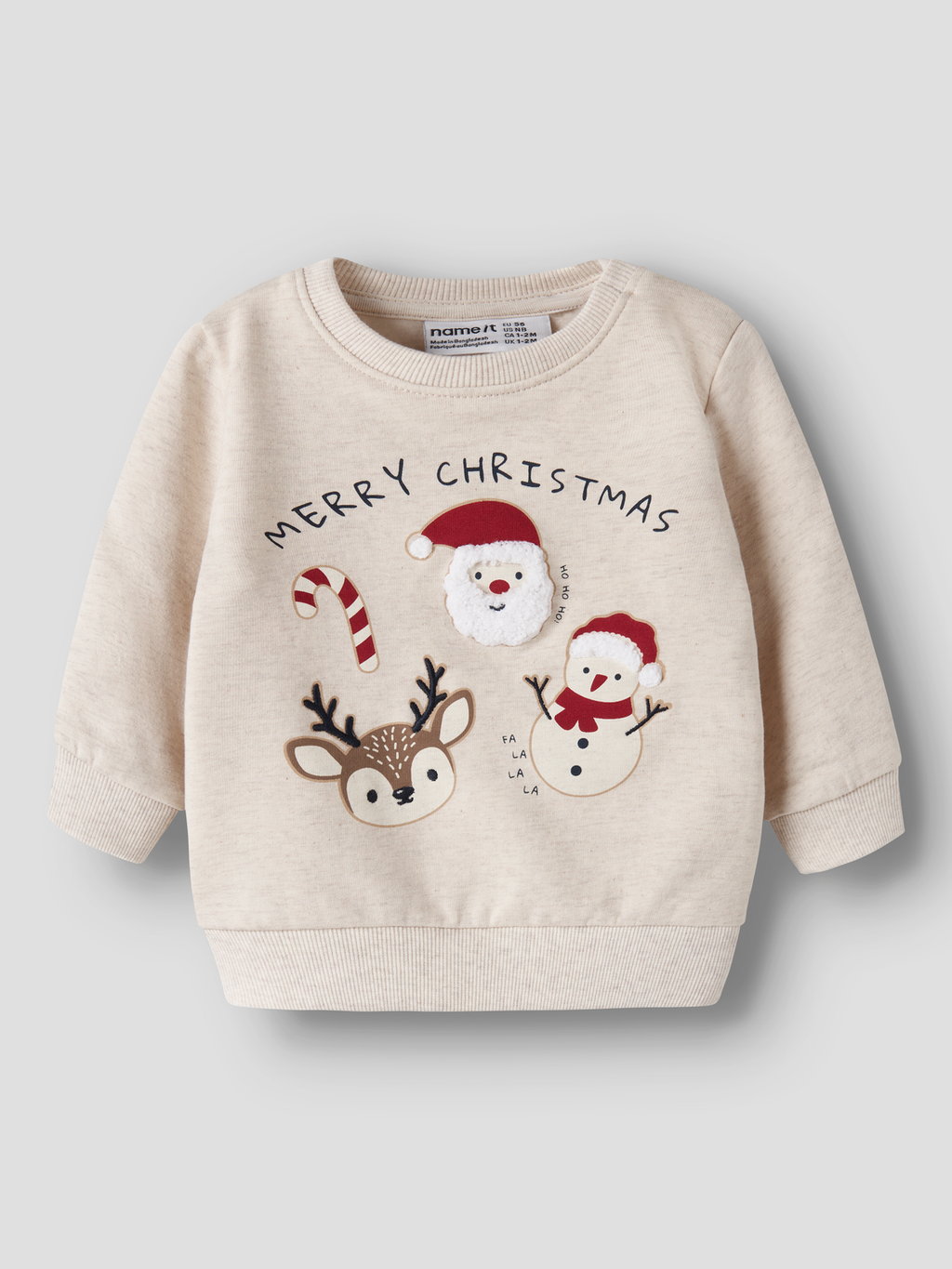 Name It - Sweatshirt - Peyote melange - Rular