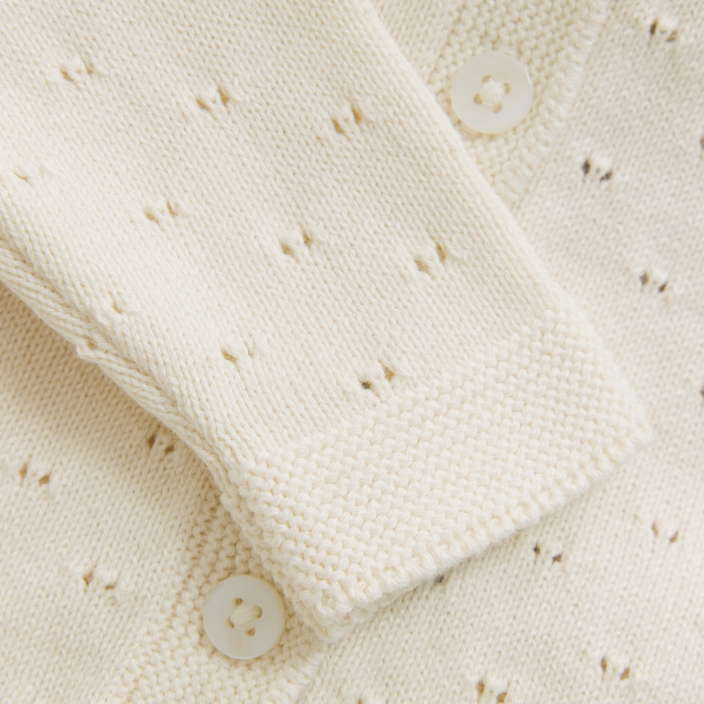 HUTTEliHUT Cardigan - Antique White