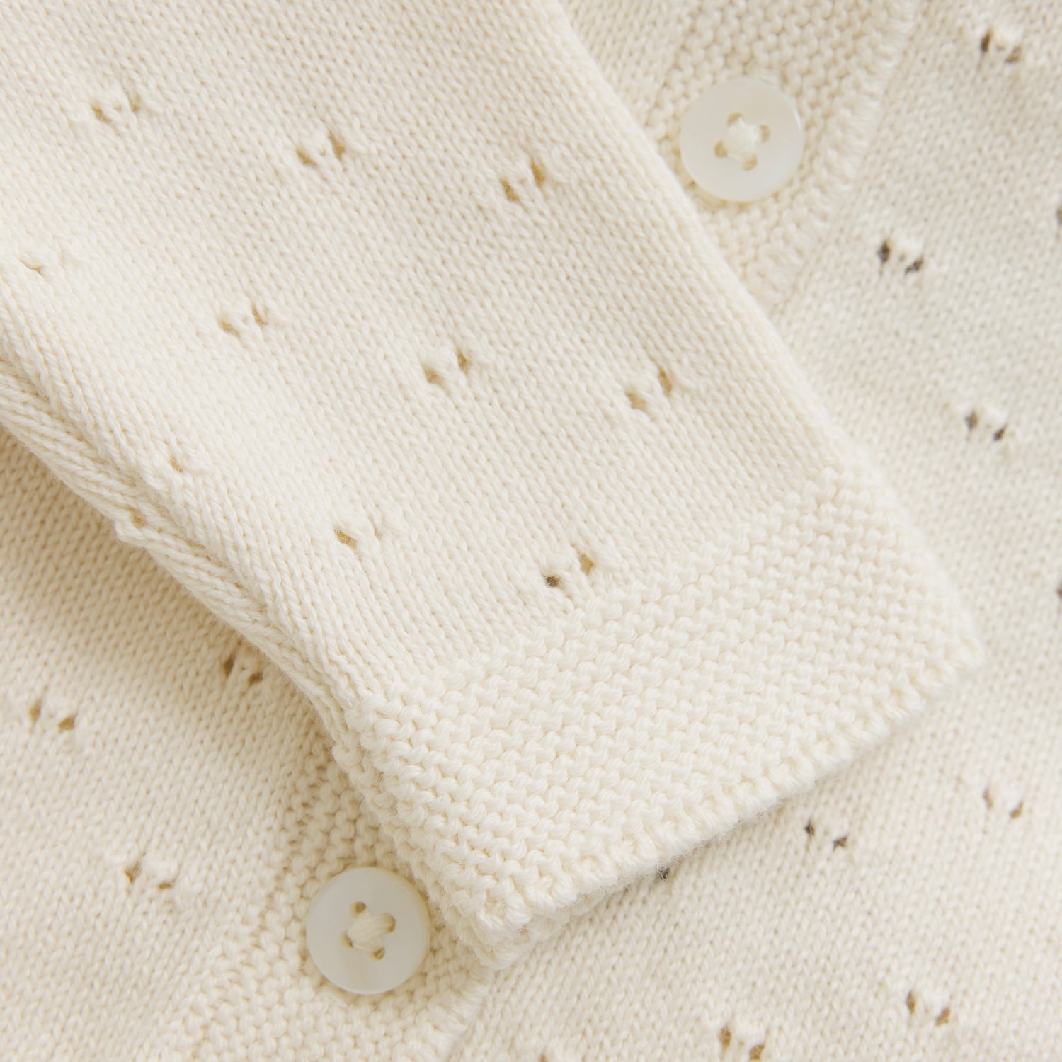 HUTTEliHUT Cardigan - Antique White