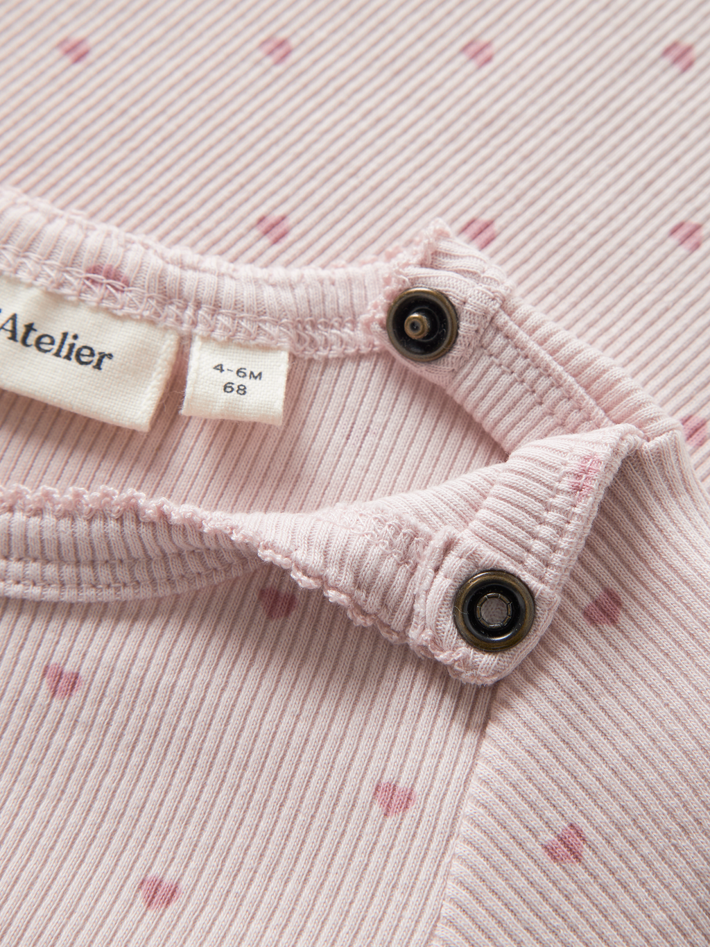 Lil' Atelier - Bodysuit - Hushed Violet - Heart