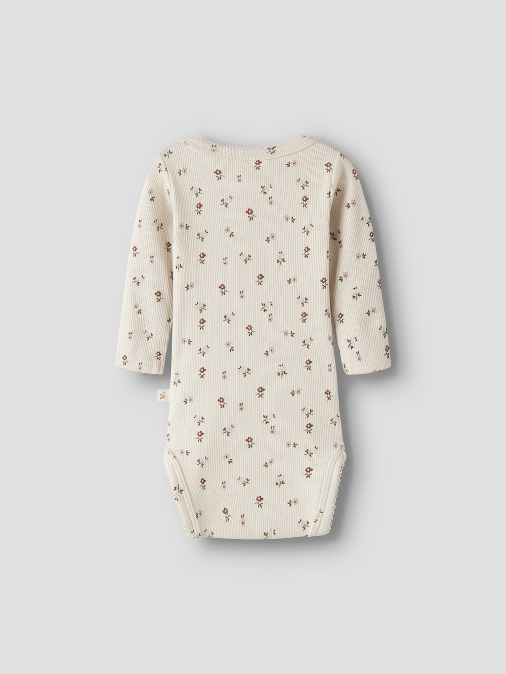 Lil' Atelier - Bodysuit - Turtledove - FLORAL