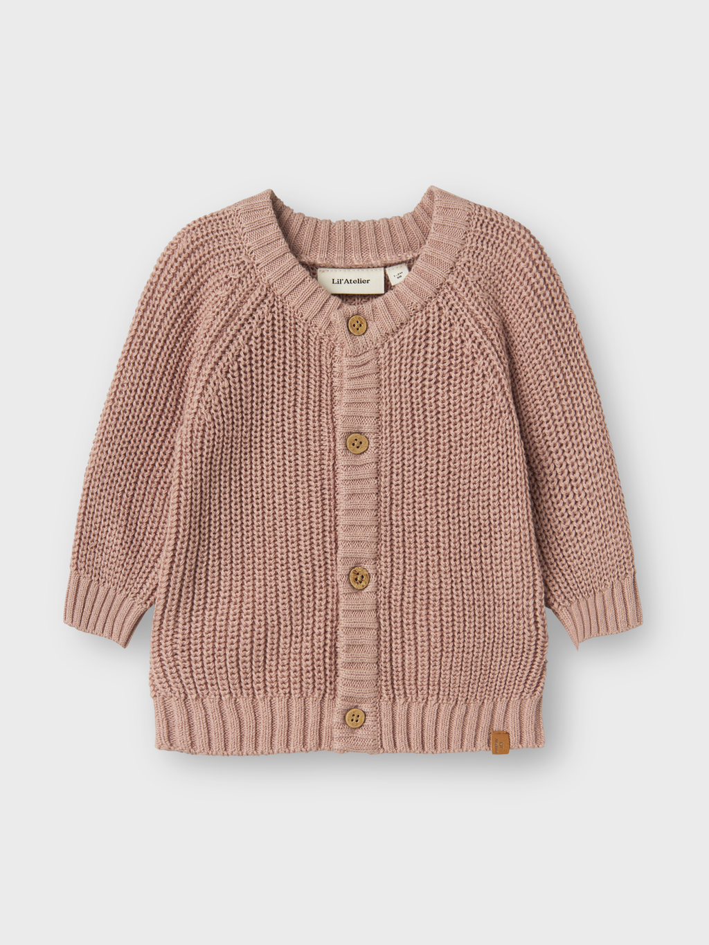 Lil' Atelier - Cardigan - Misty Rose