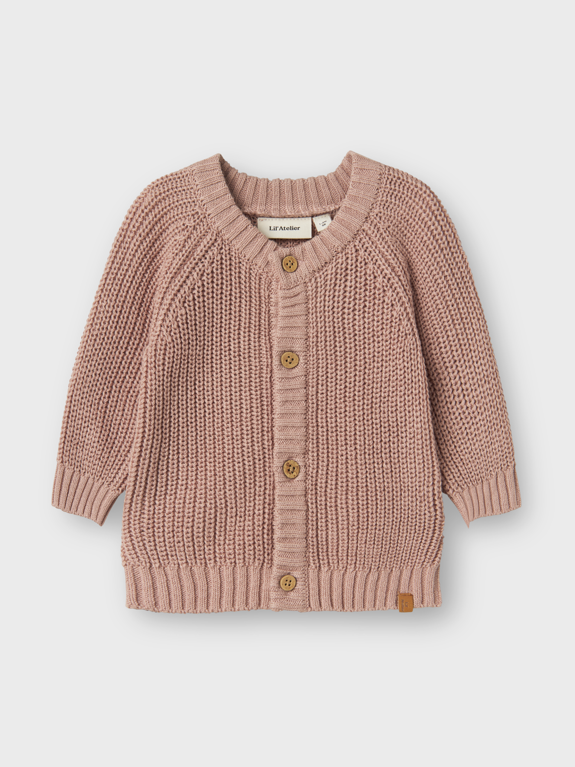 Lil' Atelier - Cardigan - Misty Rose