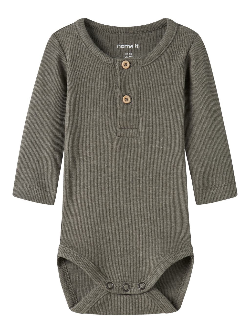 Name It - Bodysuit - Dusty Olive - Nbmkab