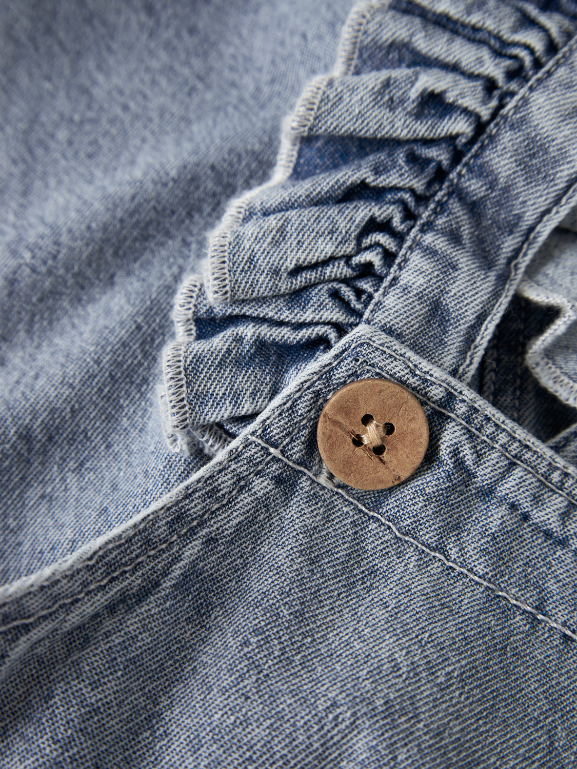 Lil' Atelier - Short - Medium blue denim - Funda