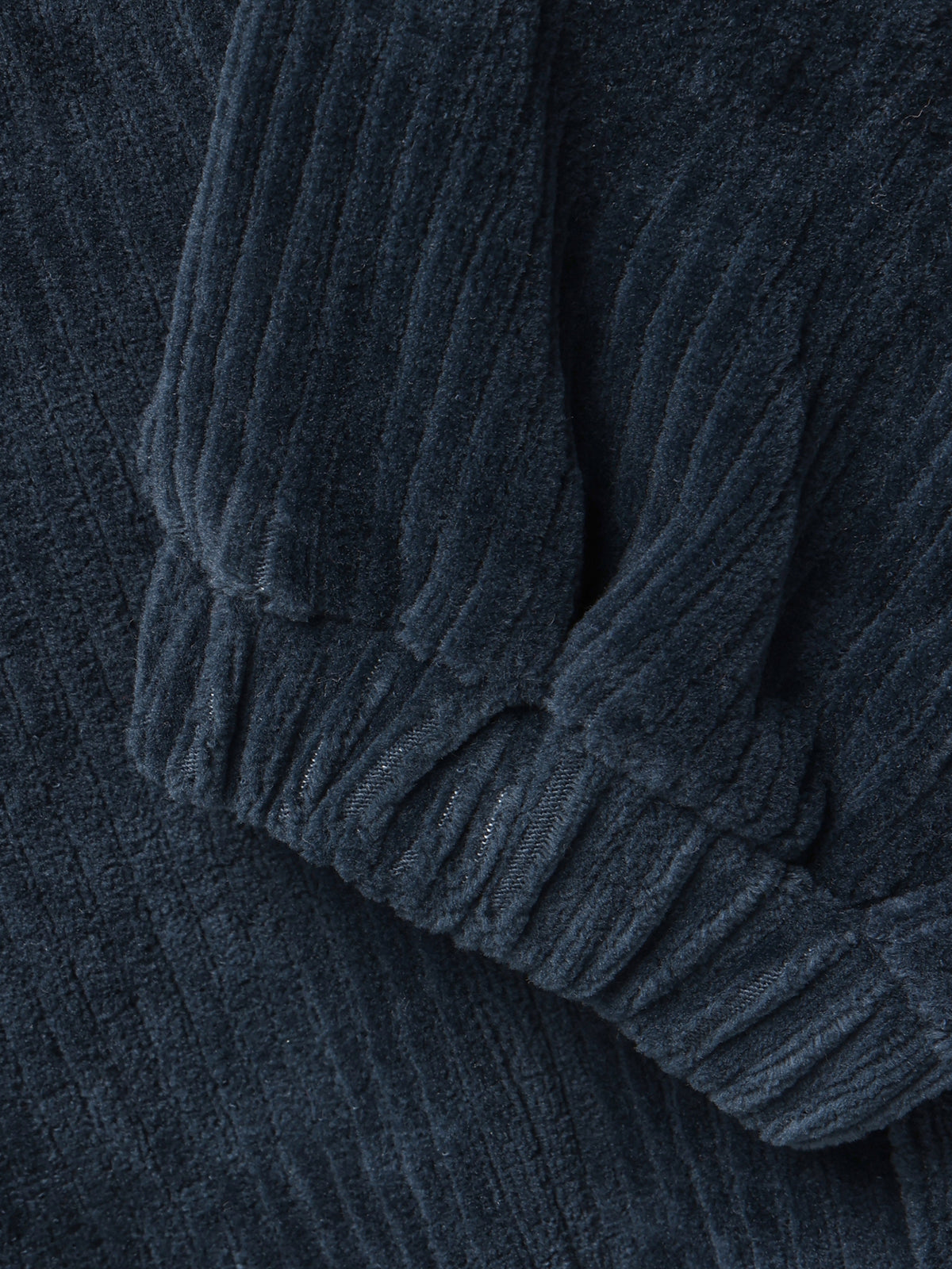 Minymo - Velour Bukser - Midnight Navy