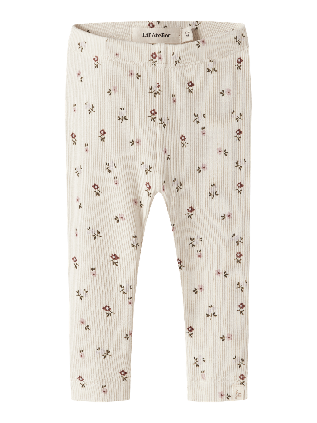 Lil' Atelier - Legging - Turtledove - FLORAL