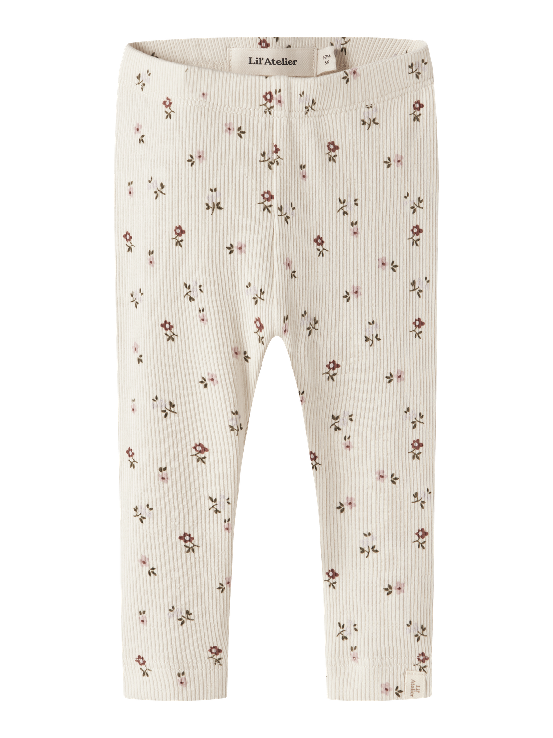 Lil' Atelier - Legging - Turtledove - FLORAL