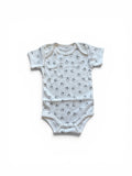 Fixoni Body SS - Hvid  m. Pingvin print