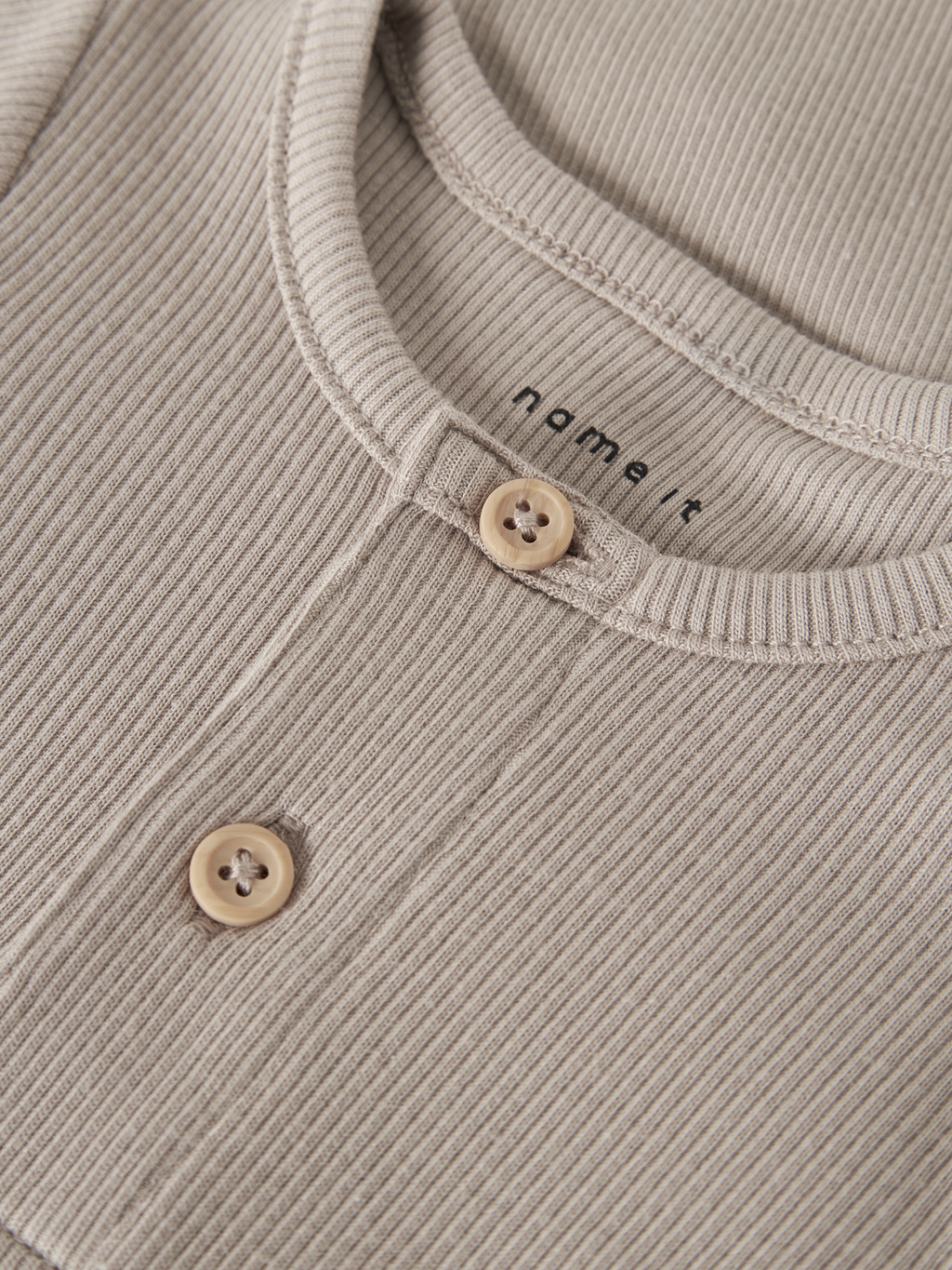 Name It - Bodysuit - Pure cashmere - Nbmkab LS Body Noos