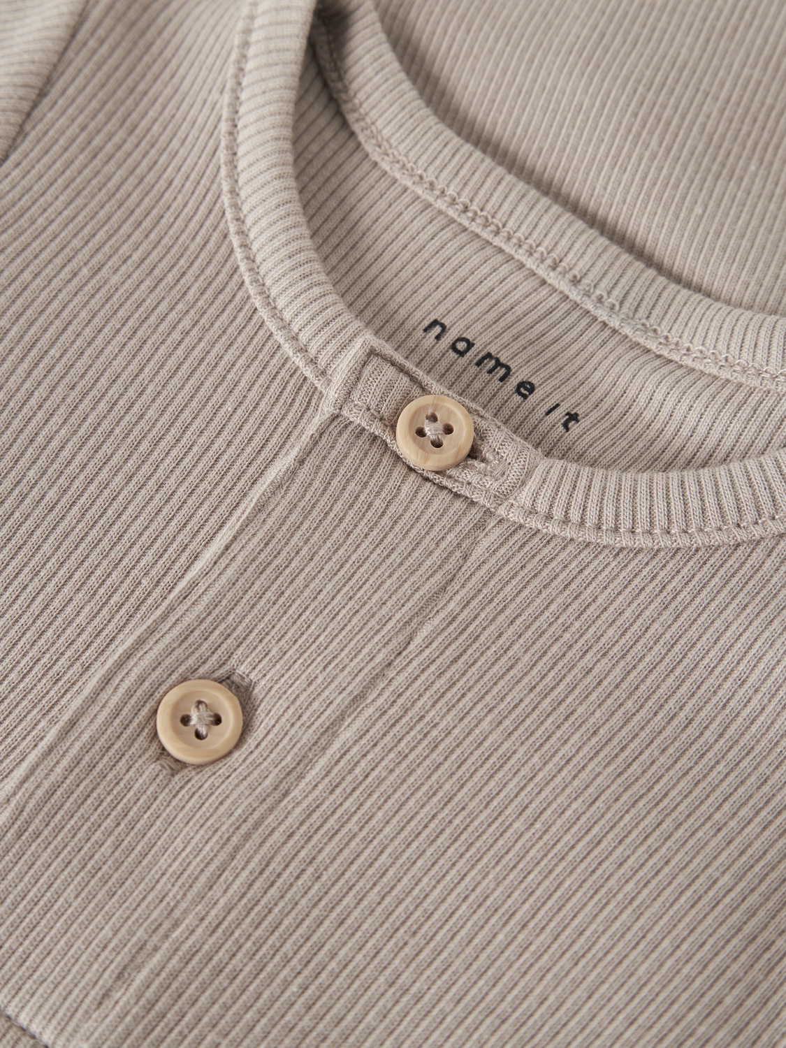 Name It - Bodysuit - Pure cashmere - Nbmkab LS Body Noos