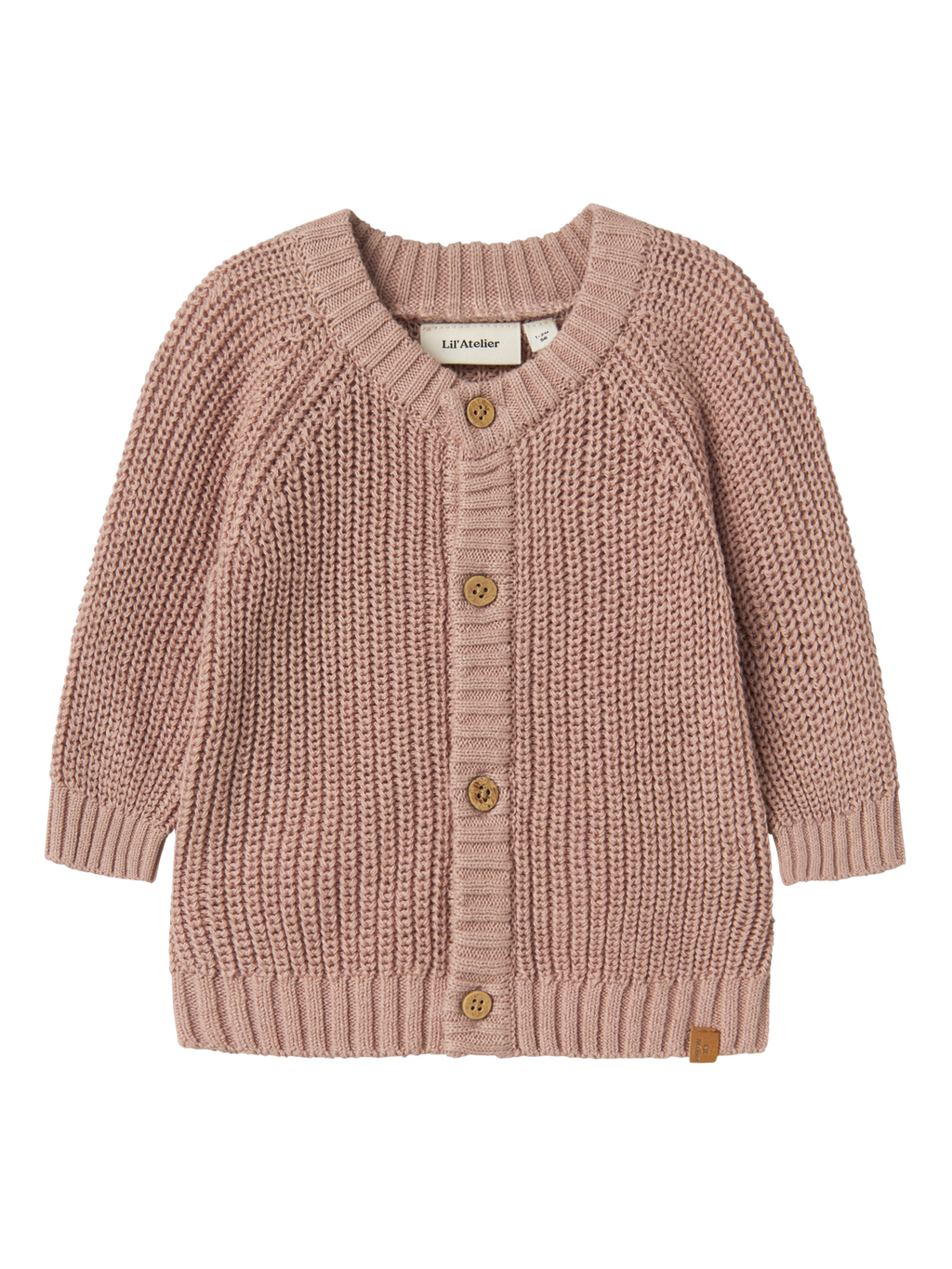 Lil' Atelier - Cardigan - Misty Rose