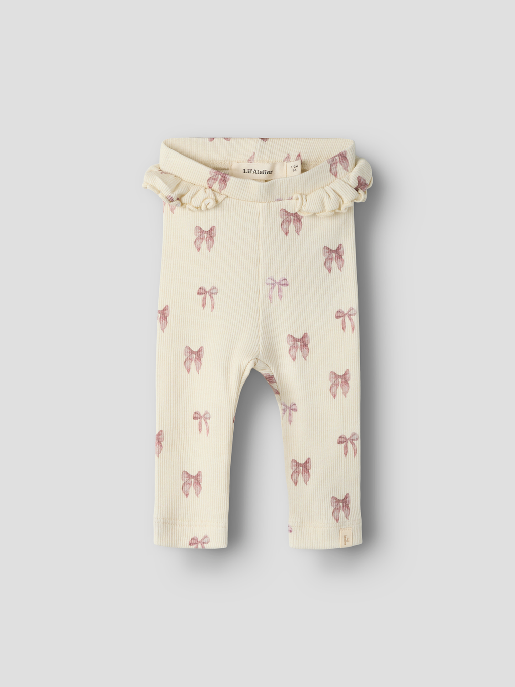 Lil' Atelier - Legging - Turtledove - Bow