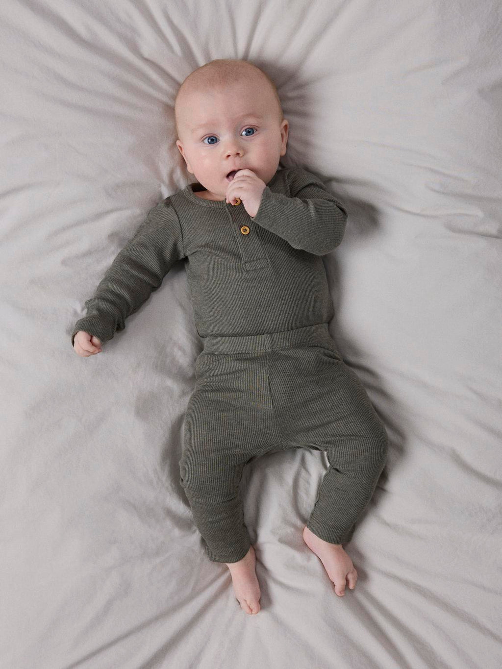 Name It - Legging - Dusty olive - Nbkb