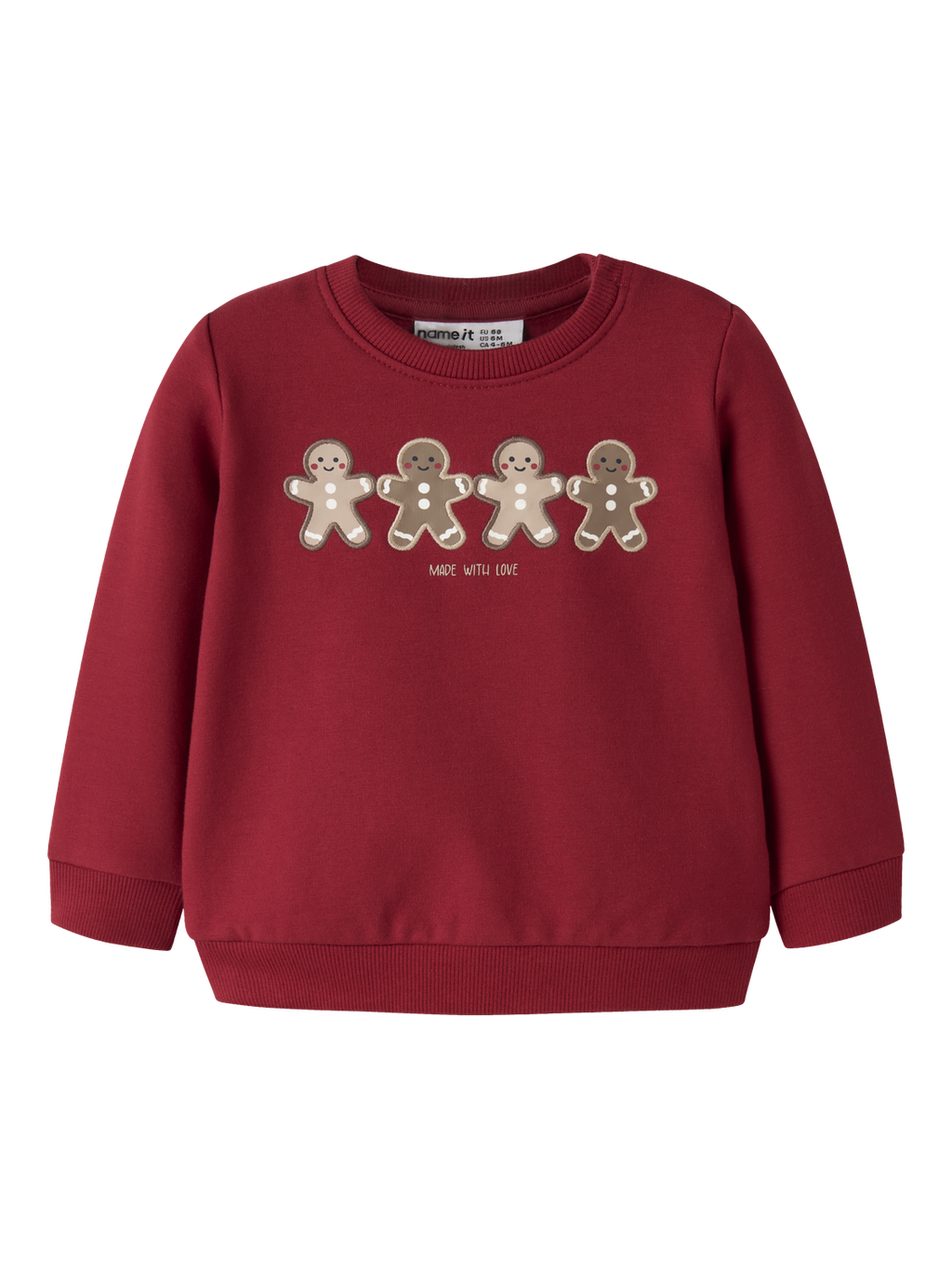 Name It - Sweatshirt - Red dahlia - Rular