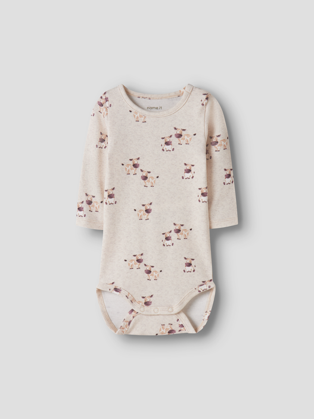 Name It - Bodysuit - Peyote Melange - NBMLOIS