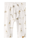 Lil' Atelier - Bukse - Coconut Milk - ANIMALS AFRICAN