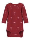 Name It - Bodystocking - Red dahlia - Ratia