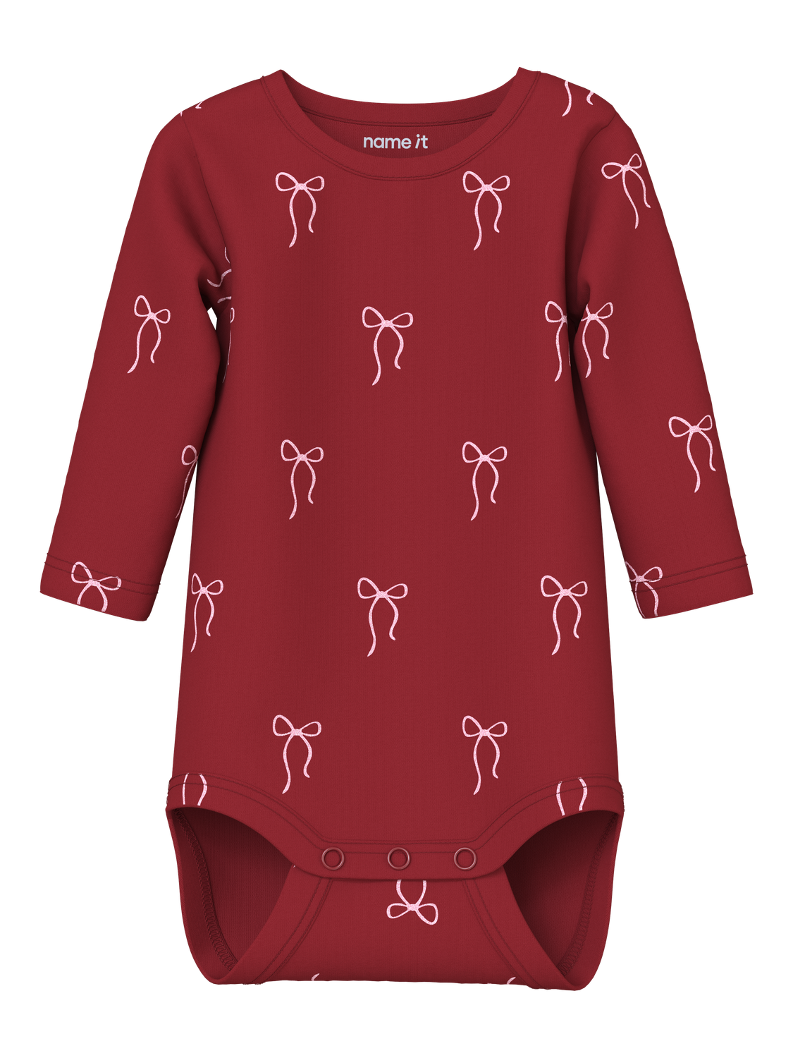 Name It - Bodystocking - Red dahlia - Ratia