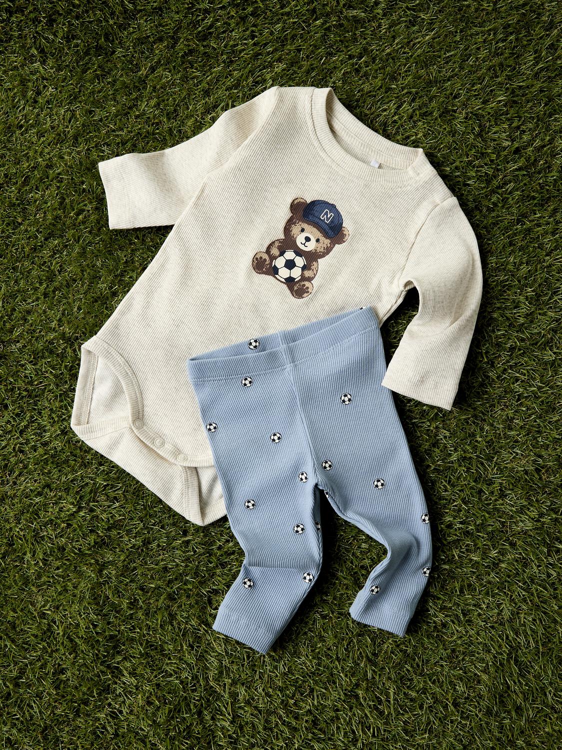 Name It - Leggings - Ashley Blue - Nbmhaball Long John