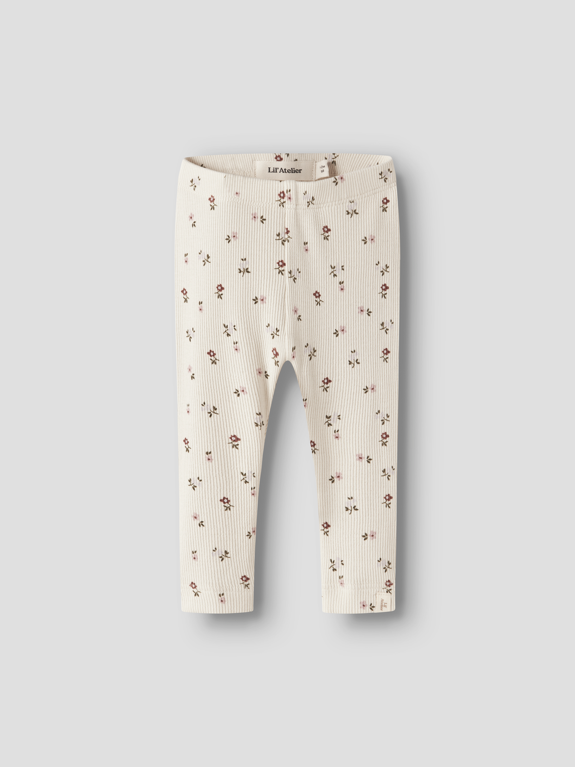 Lil' Atelier - Legging - Turtledove - FLORAL