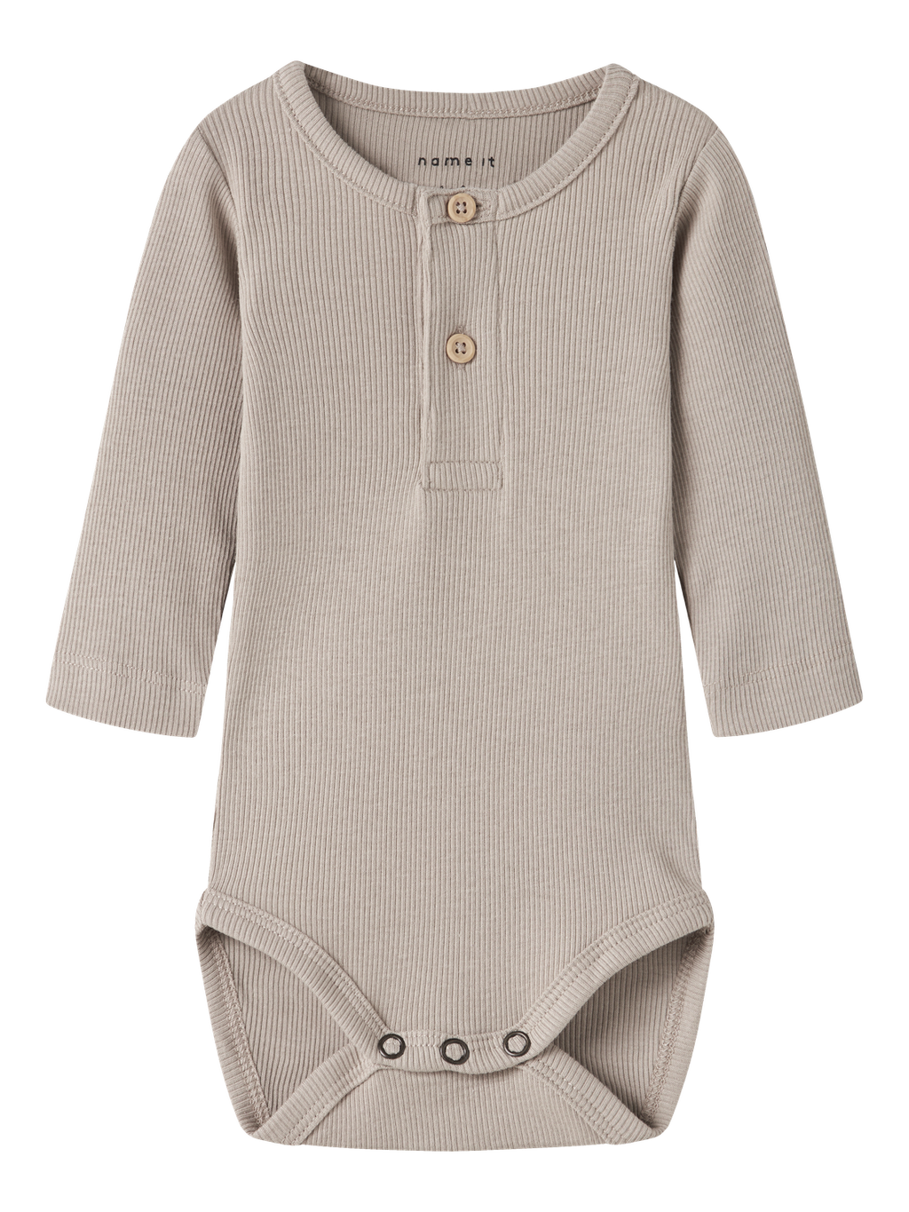 Name It - Bodysuit - Pure cashmere - Nbmkab LS Body Noos