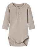 Name It - Bodysuit - Pure cashmere - Nbmkab LS Body Noos
