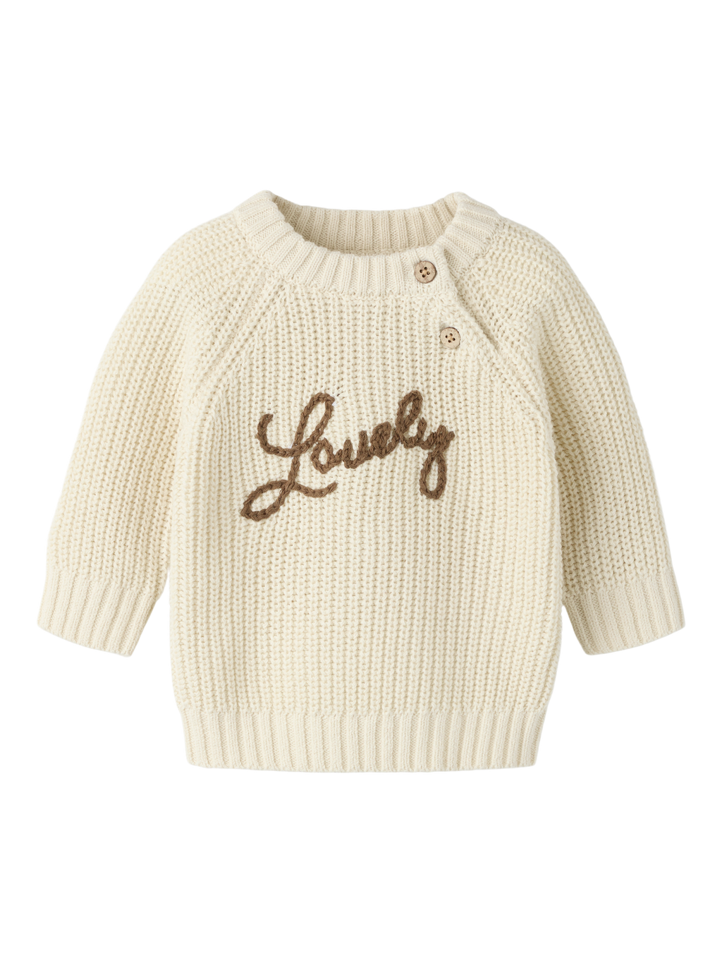 Lil' Atelier - Strikbluse - Turtledove - Emlen