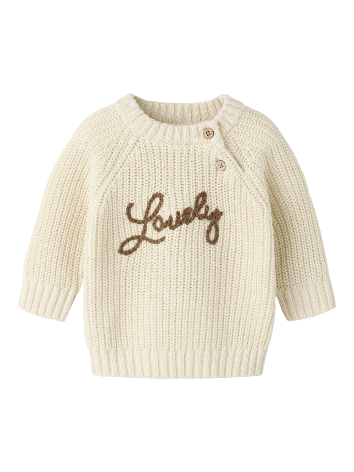 Lil' Atelier - Strikbluse - Turtledove - Emlen