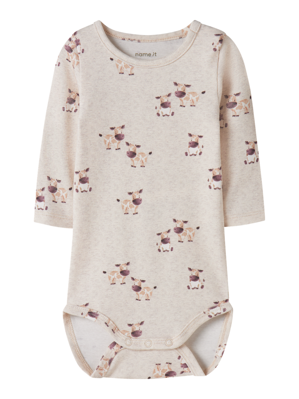 Name It - Bodysuit - Peyote Melange - NBMLOIS