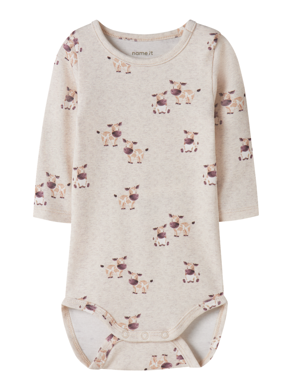 Name It - Bodysuit - Peyote Melange - NBMLOIS