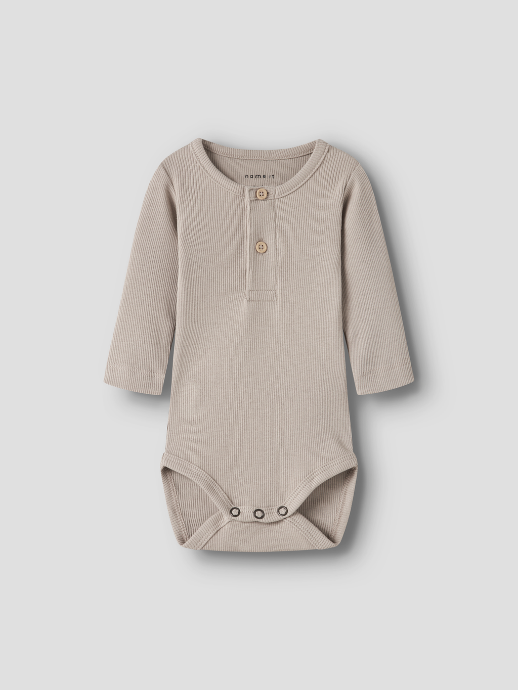 Name It - Bodysuit - Pure cashmere - Nbmkab LS Body Noos