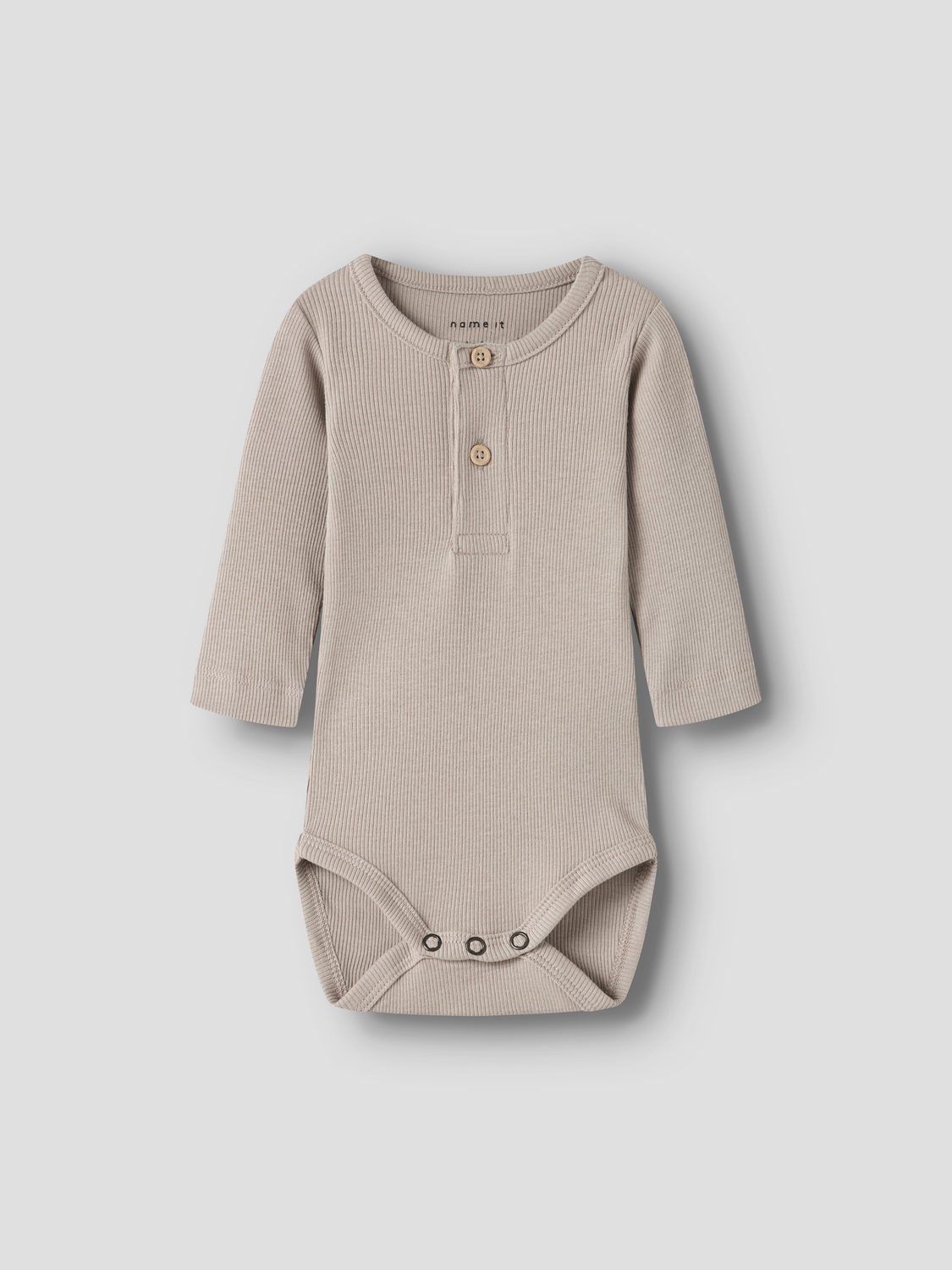 Name It - Bodysuit - Pure cashmere - Nbmkab LS Body Noos